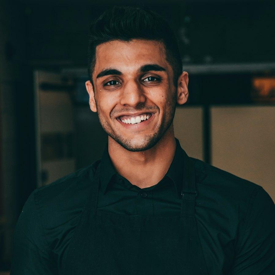 Black Waist Apron