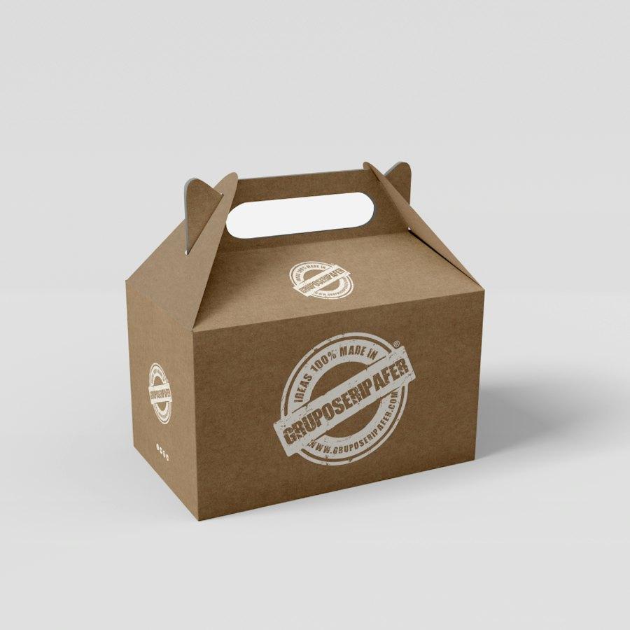 Burger Clamshell Box