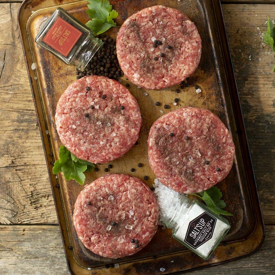 Frozen Beef Burgers 4oz